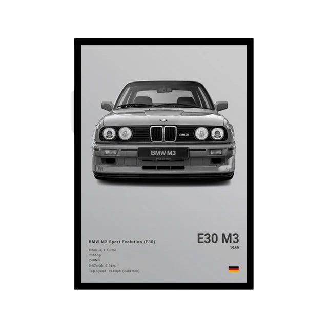 Sports Cars Poster VibeSpace