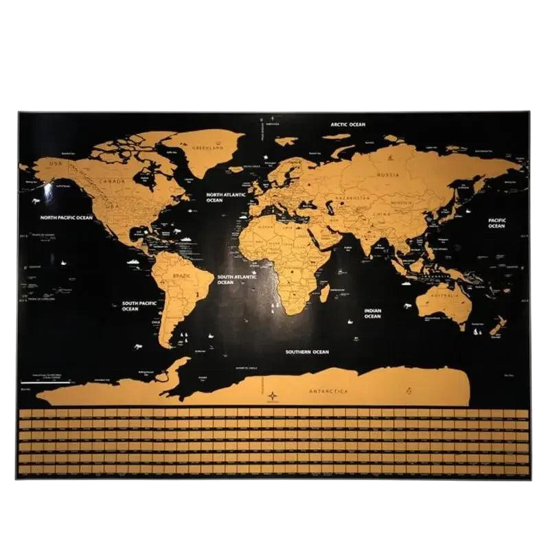 Interactive world map VibeSpace