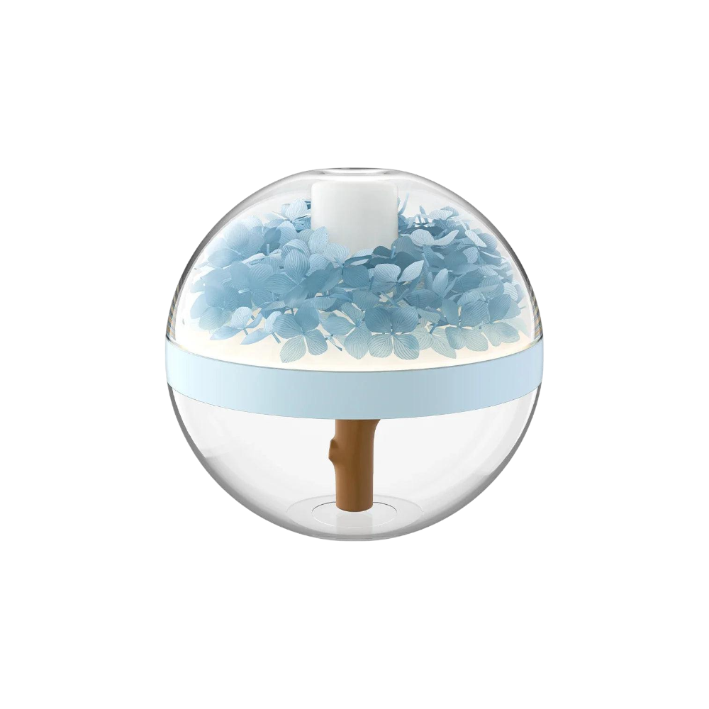 Floral Humidifier Blue VibeSpace