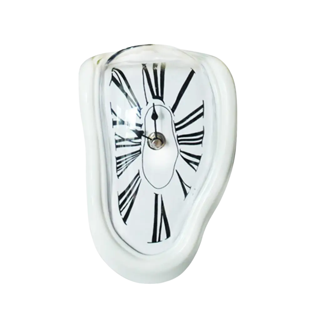 Melted Clock White VibeSpace