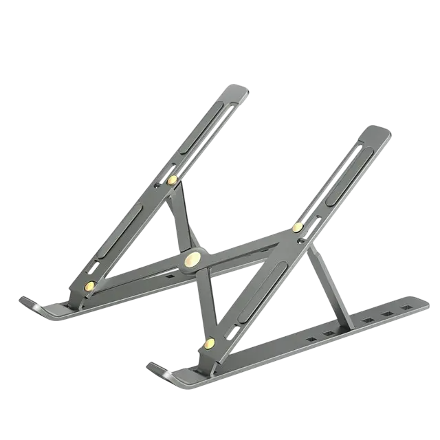 Ergonomic Laptop Stand Grey VibeSpace