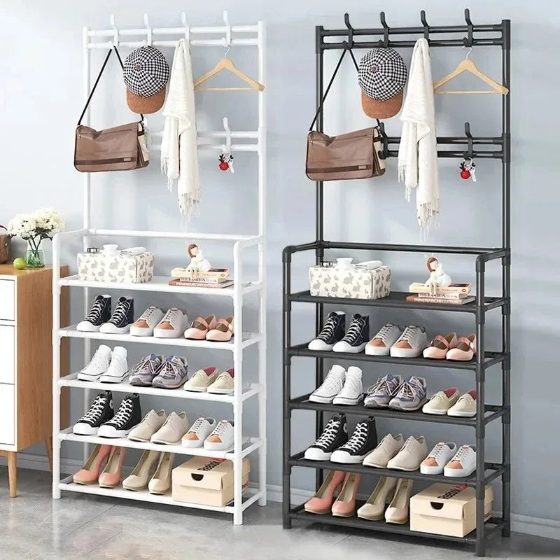 Coat Rack with Shelves VibeSpace