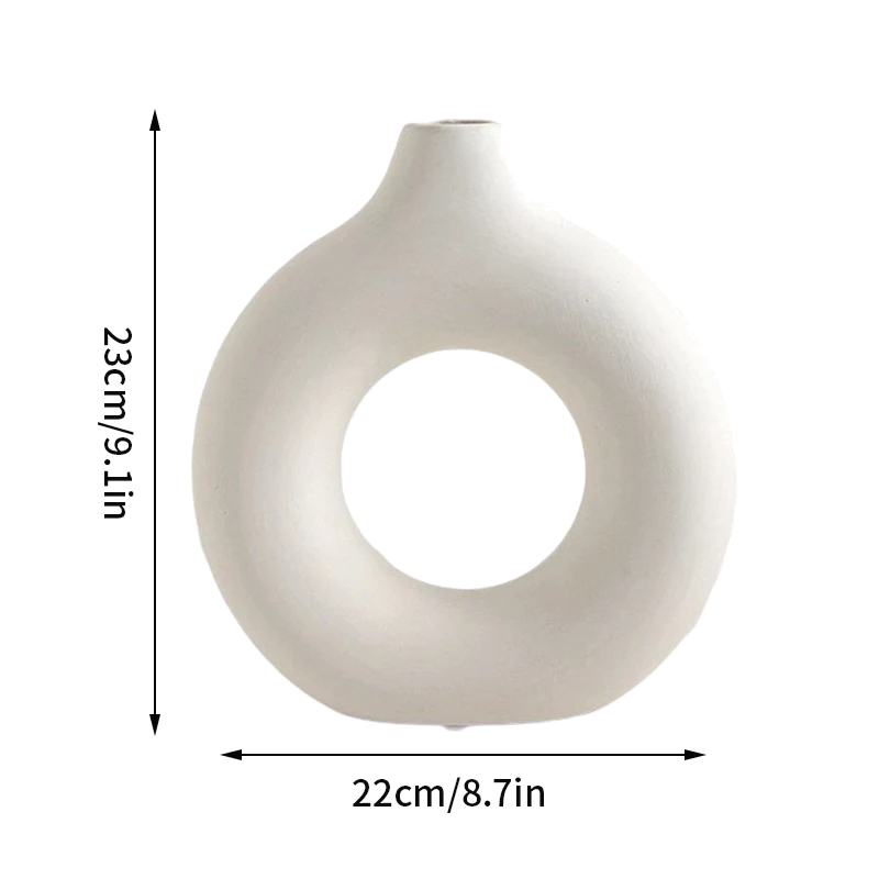 Contemporary Vase Donut (large) VibeSpace