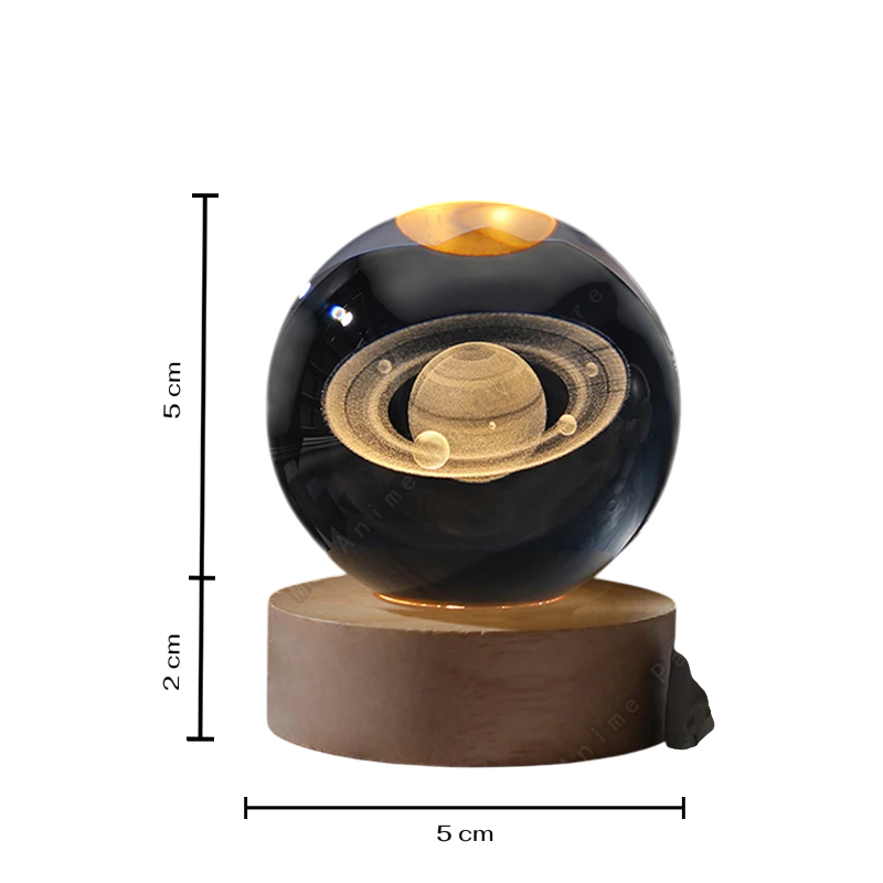 3D Crystal Sphere Lamp