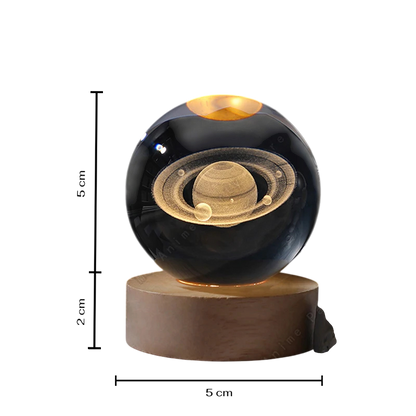 3D Crystal Sphere Lamp