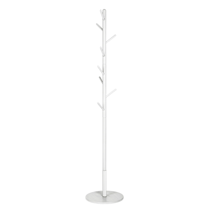 Vertical Coat Rack White VibeSpace