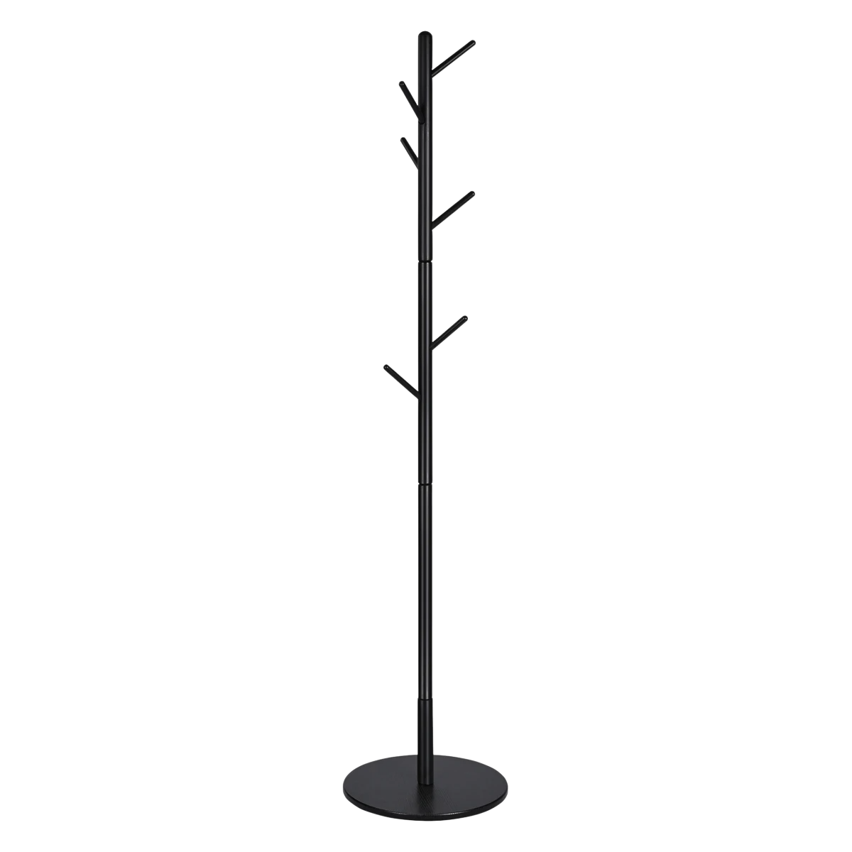 Vertical Coat Rack Black VibeSpace