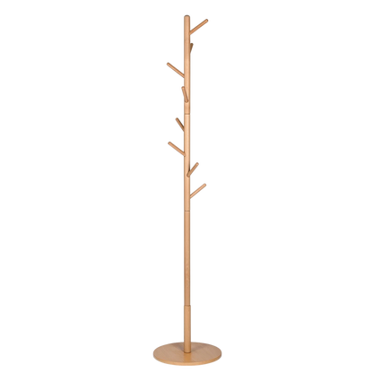 Vertical Coat Rack Light brown VibeSpace