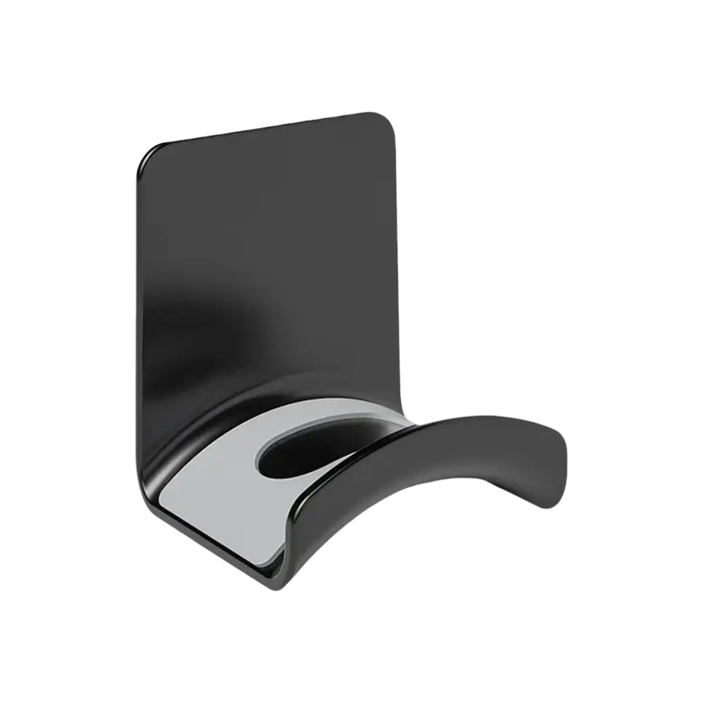 Headphone Stand Black (wall) VibeSpace