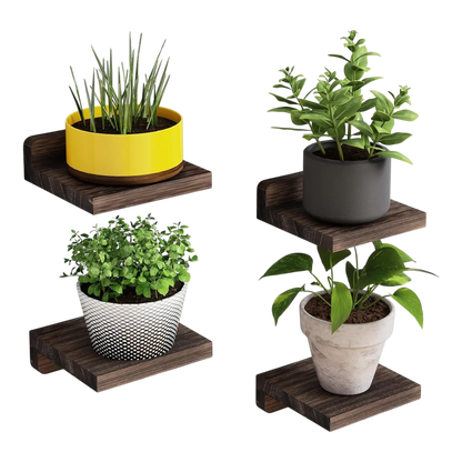 Set of 4 Floating Shelves VibeSpace