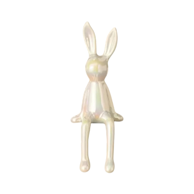 Ceramic Bunny Figurine