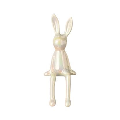 Ceramic Bunny Figurine