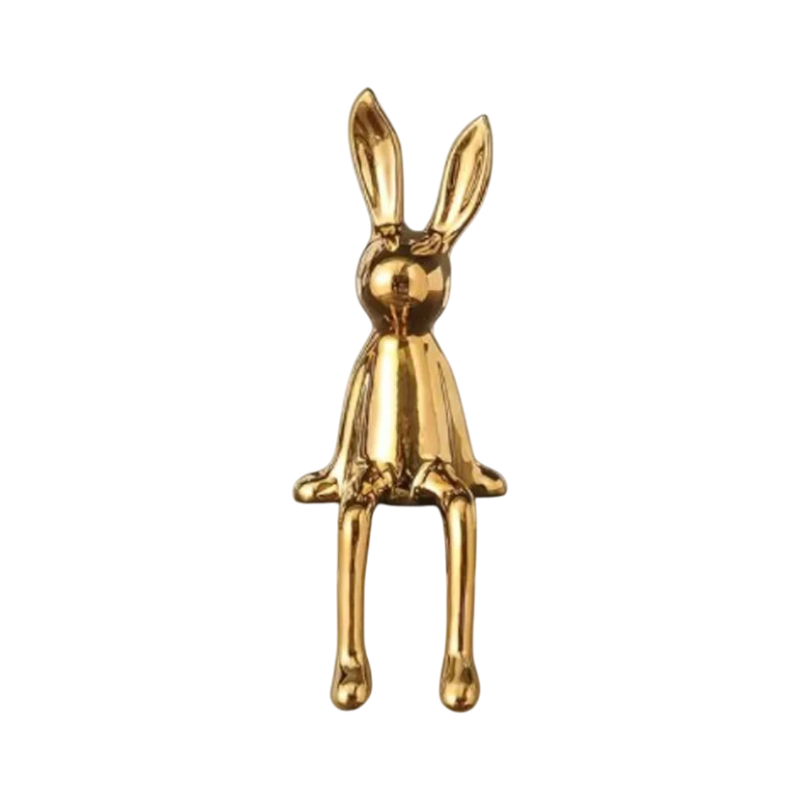 Ceramic Bunny Figurine