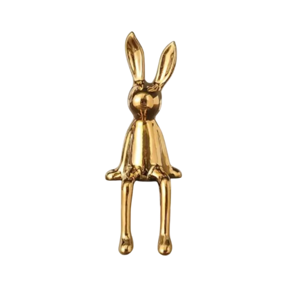 Ceramic Bunny Figurine