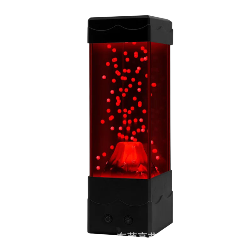 LED Volcano Lava Lamp