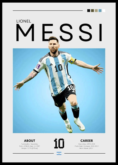 Football Posters –  Iconic Players
