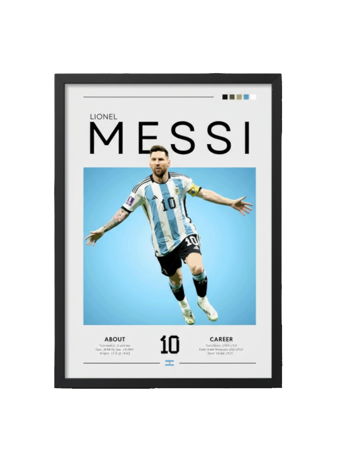 Football Posters –  Iconic Players