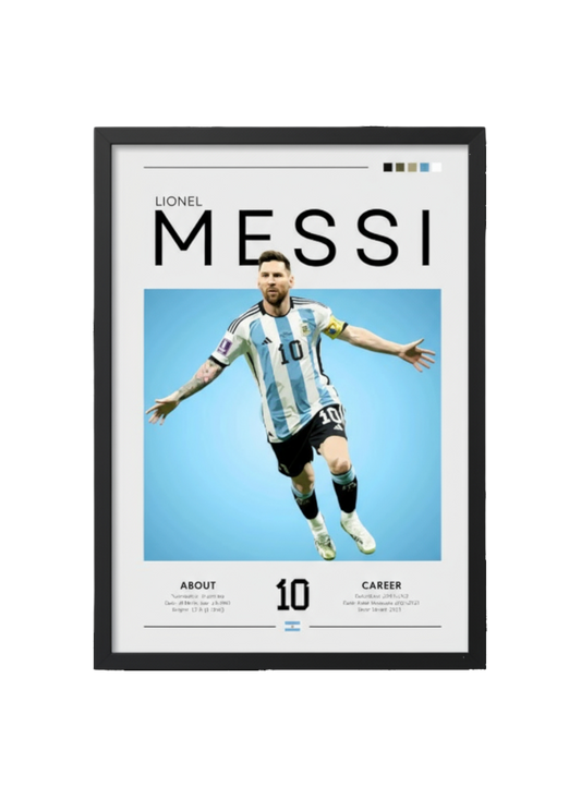 Football Posters –  Iconic Players