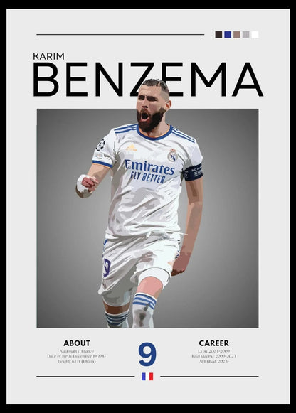 Football Posters –  Iconic Players