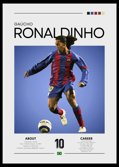 Football Posters –  Iconic Players