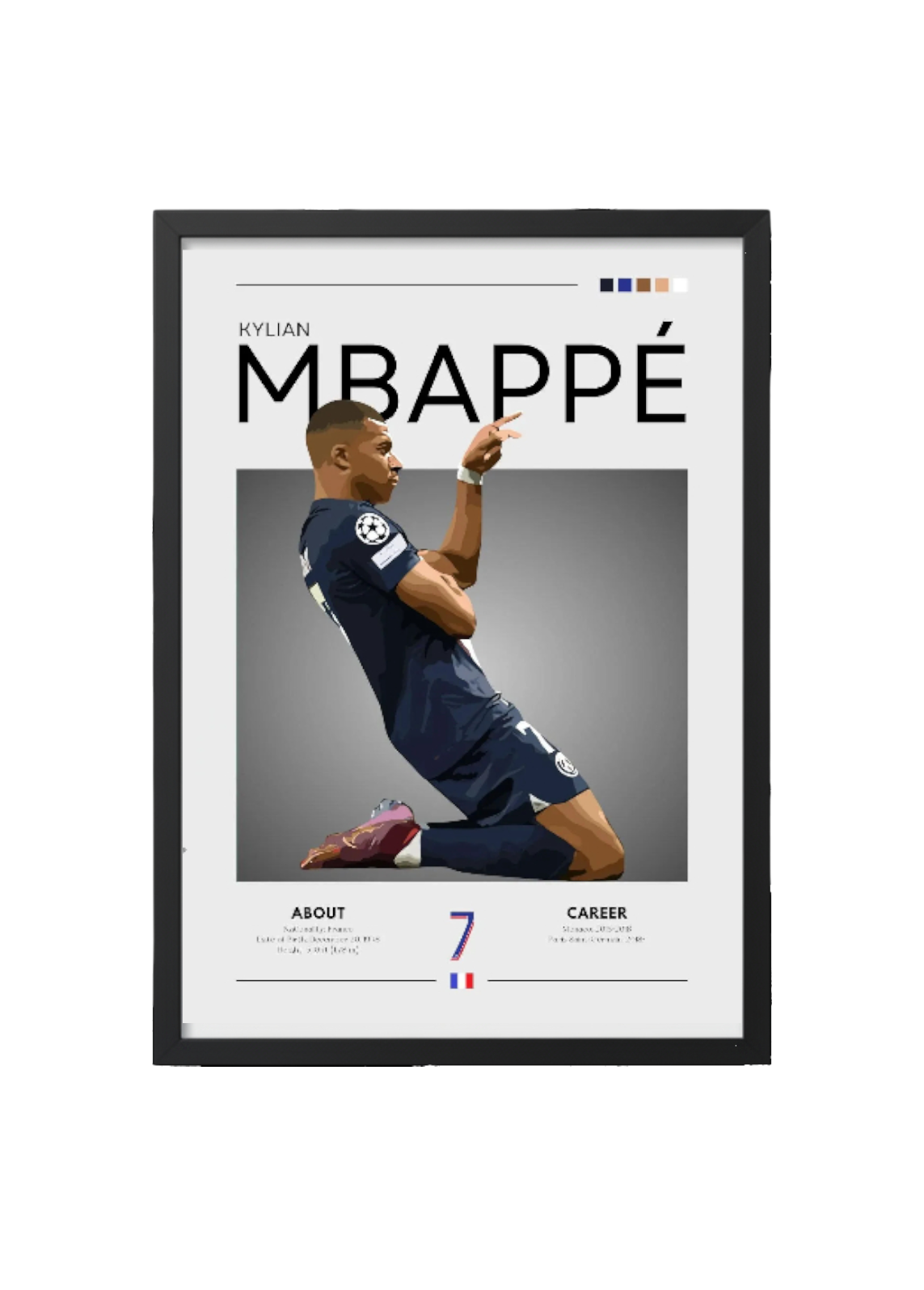 Football Posters –  Iconic Players