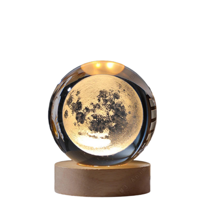 3D Crystal Sphere Lamp
