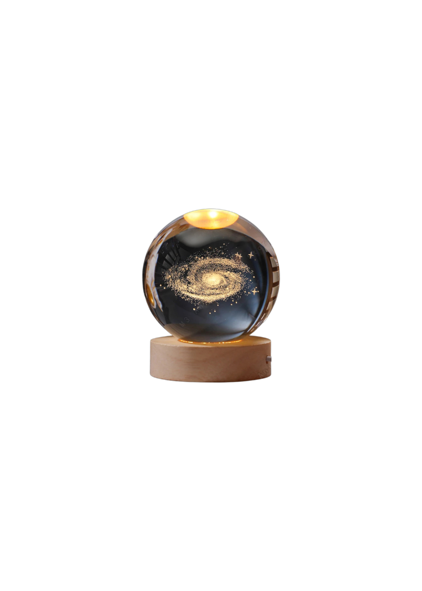 3D Crystal Sphere Lamp