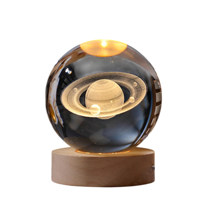 3D Crystal Sphere Lamp